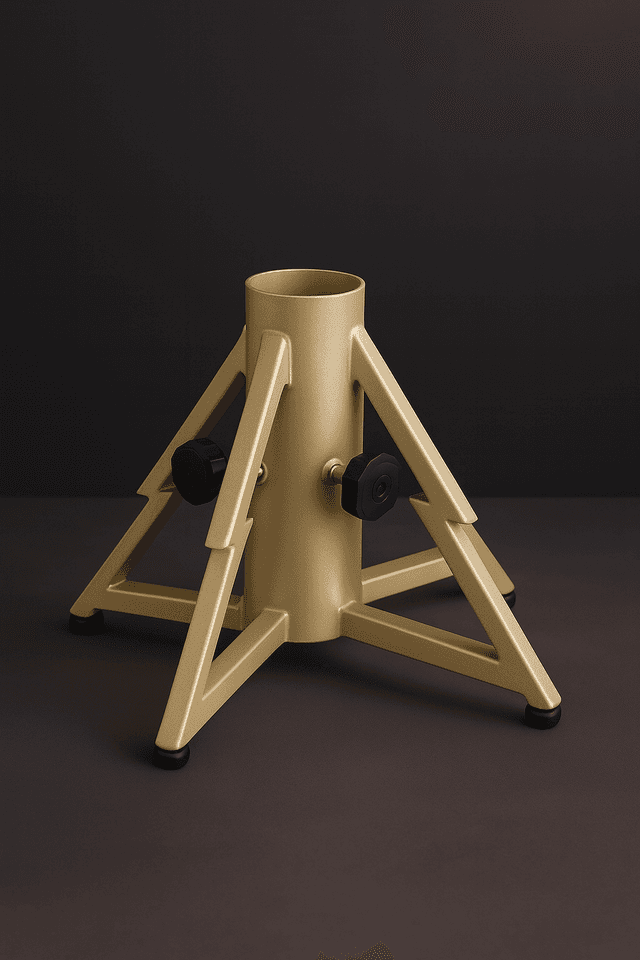 Stalumo Premium – Christmas Tree Stand Tree – Champagne – Small